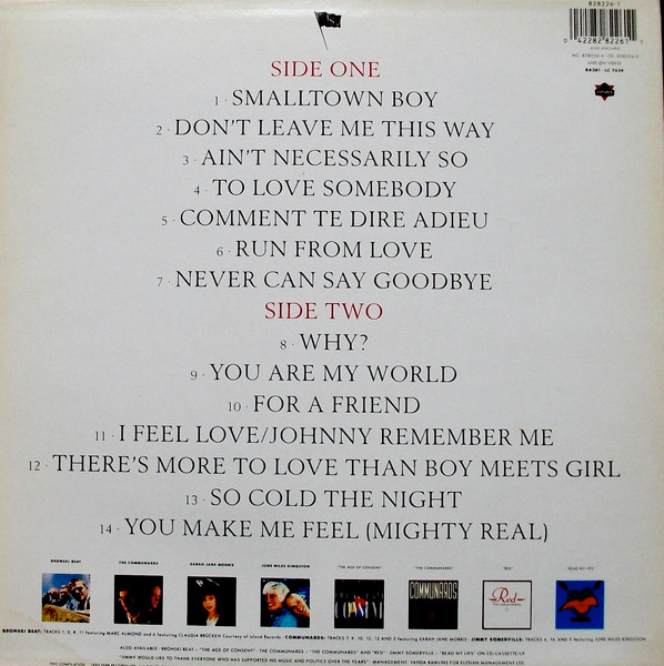 Jimmy Somerville Featuring Bronski Beat And The Communards – The Singles Collection 1984/1990 - Image 2